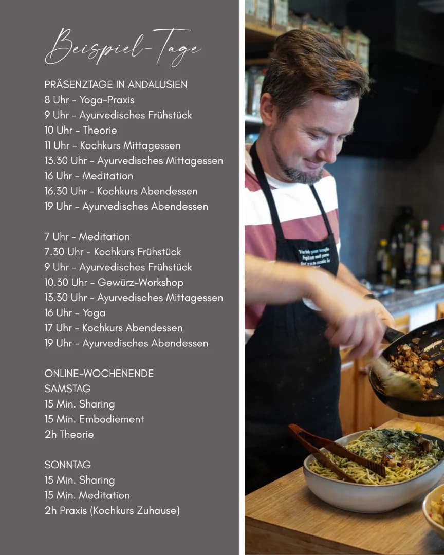 Bild vom Retreat The Art of Sensual Cooking – Ayurveda-Koch-Ausbildung mit Kim & Domi